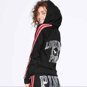 Victoria Secret PINK bling full zip